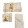 Set lenzuola lettino 60x120 cm