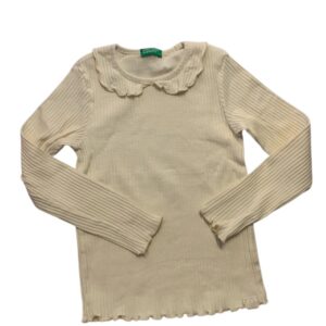 Maglia lunga in cotone Benetton 5/6 anni