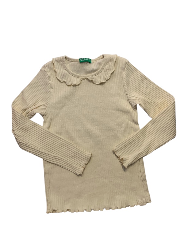 Maglia lunga in cotone Benetton 5/6 anni