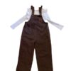 Completo salopette 5/6 anni 116 cm