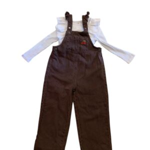 Completo salopette 5/6 anni 116 cm