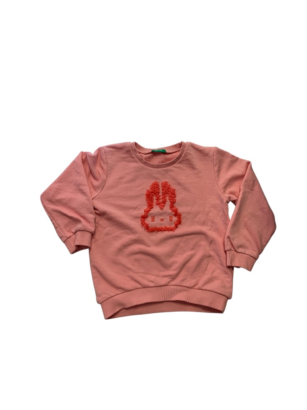 Felpa garzata Benetton 6 anni 116 cm