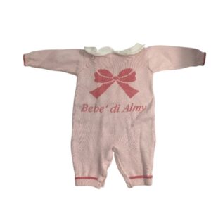 Tutina in cotone Bebè di Almy 1 mese